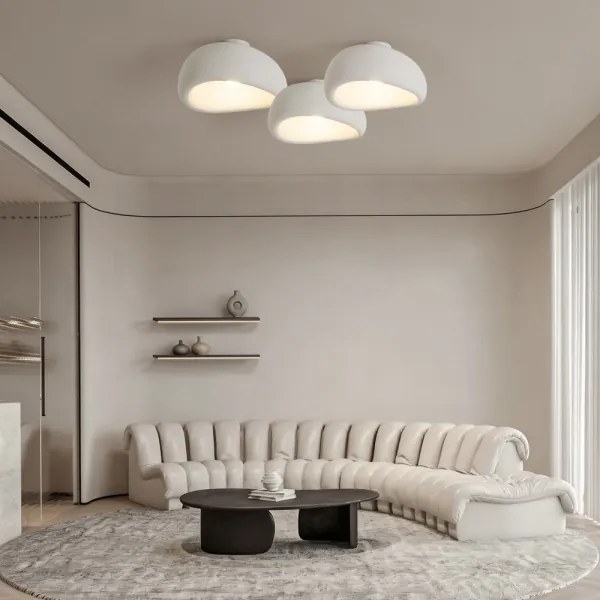 BRILAGI - WABI SABI mennyezeti lámpatest 1xE27/60W/230V, átmérő 40 cm, fehér