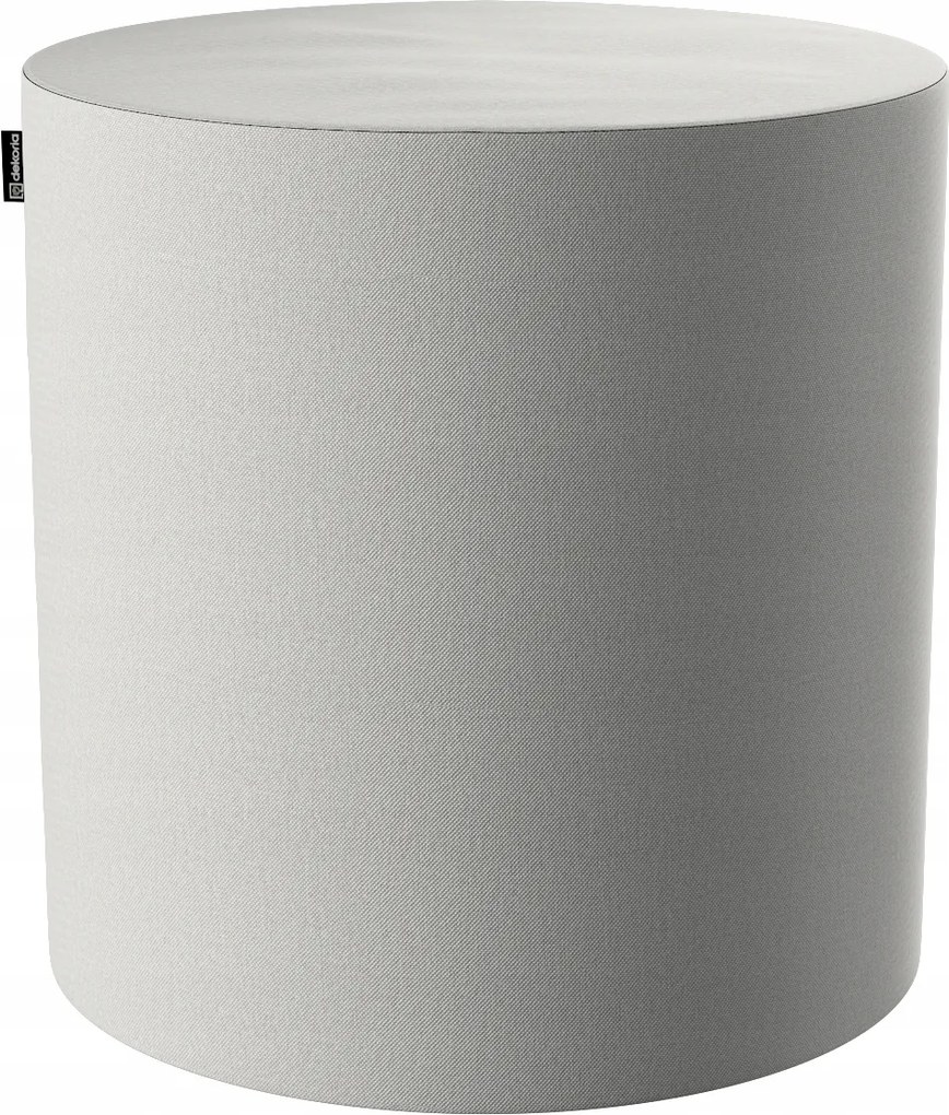 Dekoria Barrel puff világos hamu