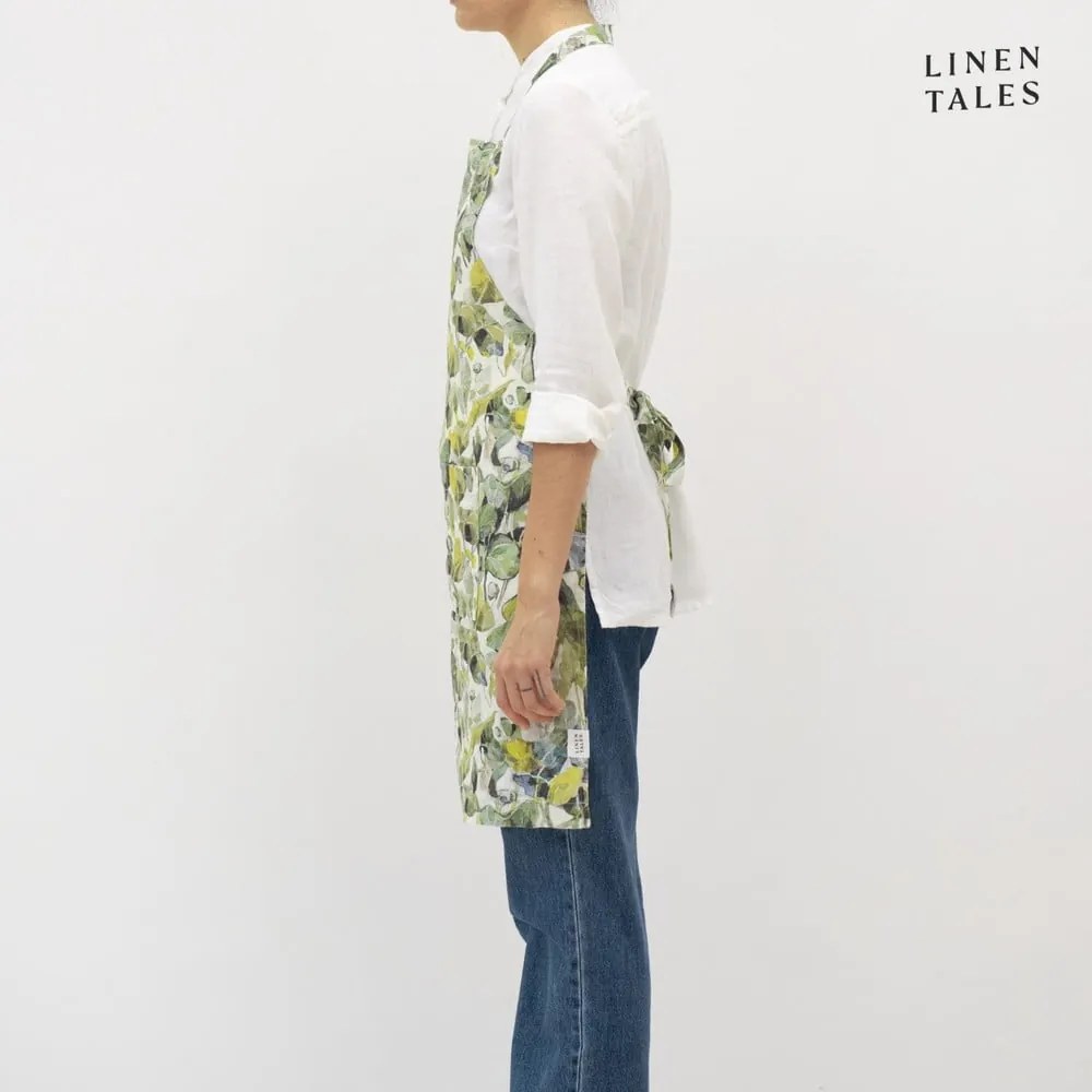 Len kötény Lotus – Linen Tales