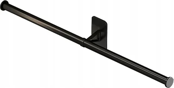 Fürdőszobai Törölközőtartó Loft Fekete 45 cm