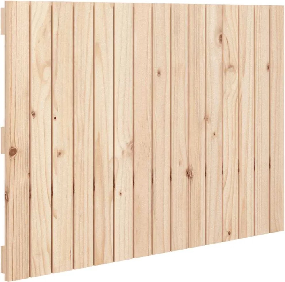 vidaXL tömör fenyőfa fali fejtámla 95,5 x 3 x 60 cm