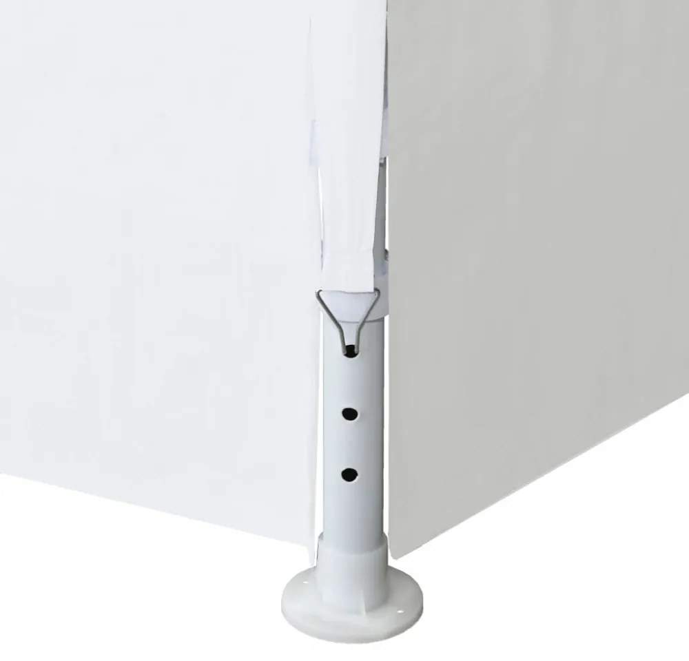 fehér kerti pavilon 3 x 12 m