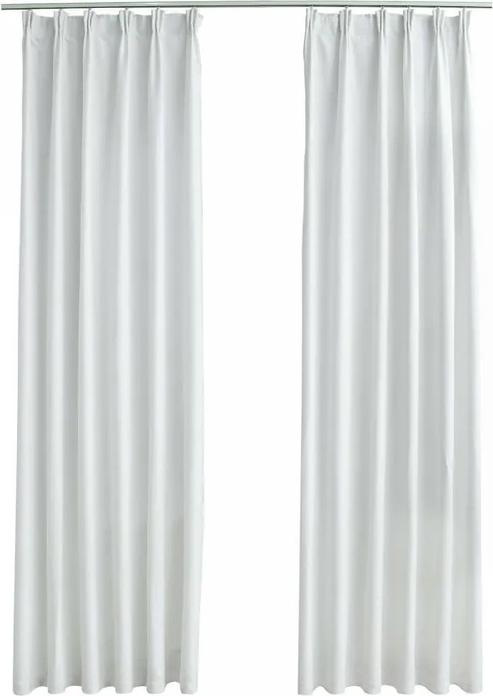 Sötétítő függöny 140 cm x 245 cm Fehér