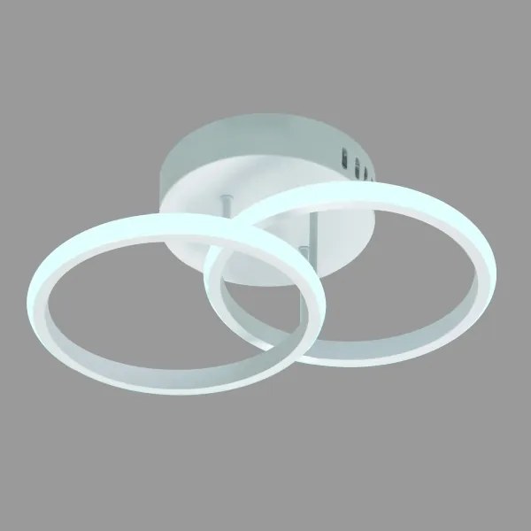 LED Felületre szerelhető csillár BARI LED/20W/230V fehér