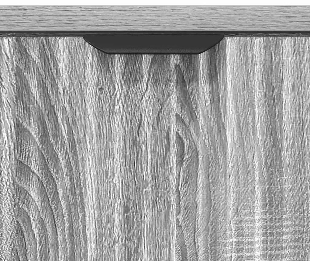 Éjjeli asztal fiókkal Szürke sonoma 63.5 x 36 x 61 cm Faanyag