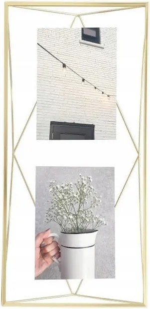 Több Képkeret Függő arany színű Prisma