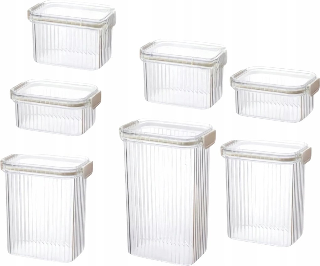 Verk 07398 Ételtároló üvegkészlet 7 db.