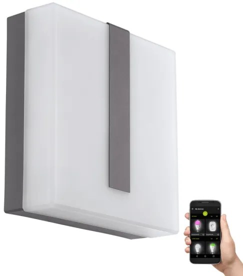 Eglo 97219 - TORAZZA-C LED kültéri állítható lámpa 14W IP44