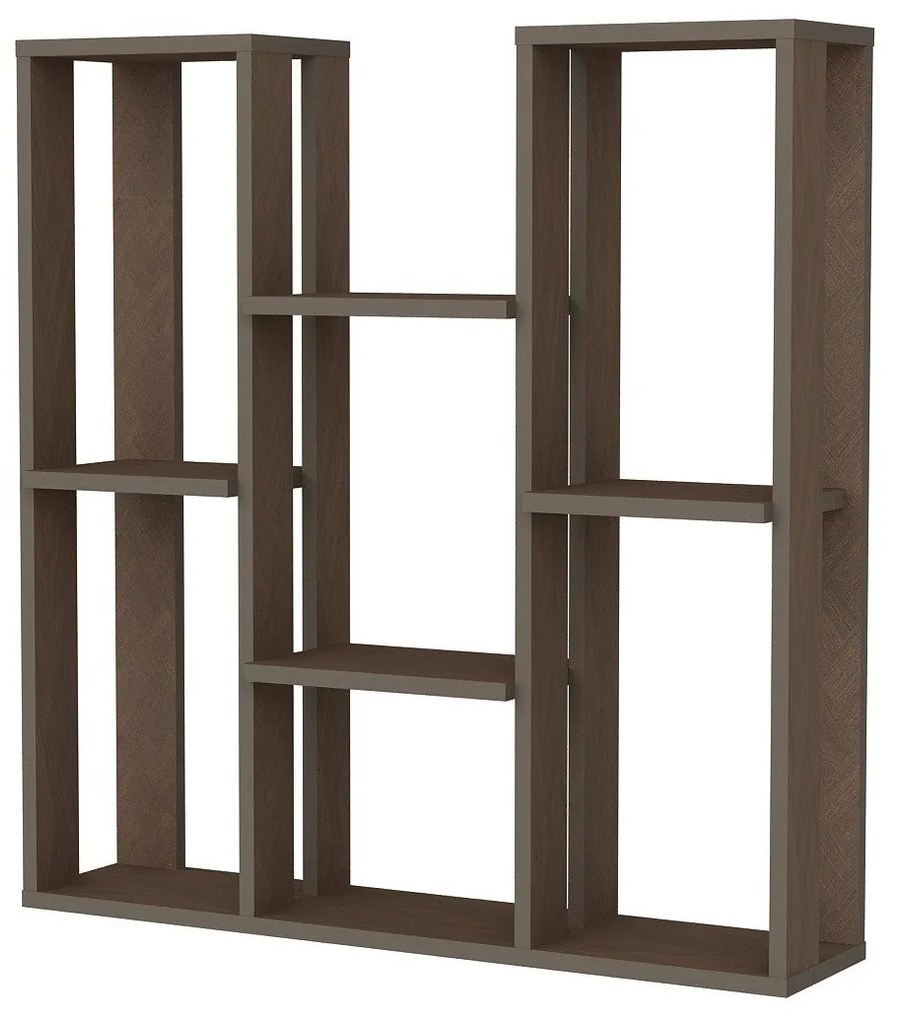 könyvespolc Nevada - Walnut