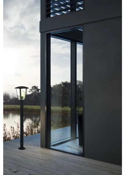 Eglo 98123 - Kültéri lámpa MONREALE 1xE27/60W/230V IP44 magasság 995 fekete