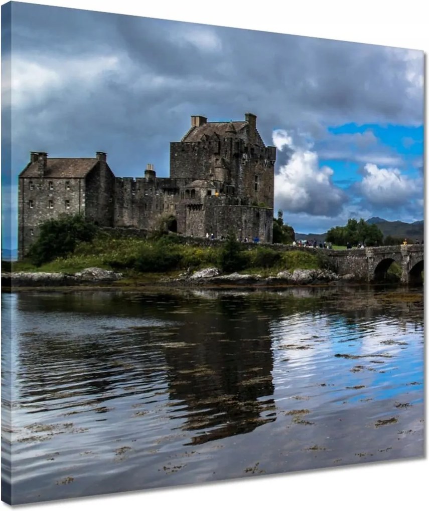 Vászonkép 40x40 Pillantás a várra