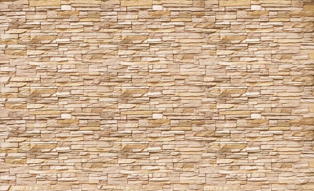 Fotótapéta - Homok téglafal (152,5x104 cm)