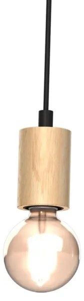 Felületre szerelhető csillár VIGA 5xE27/60W/230V fa