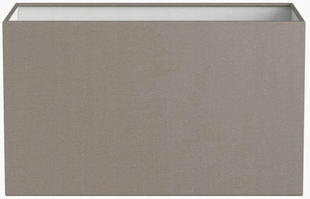 Astro Rectangle 285 textil lámpaernyő barna 285x150x170 mm E27