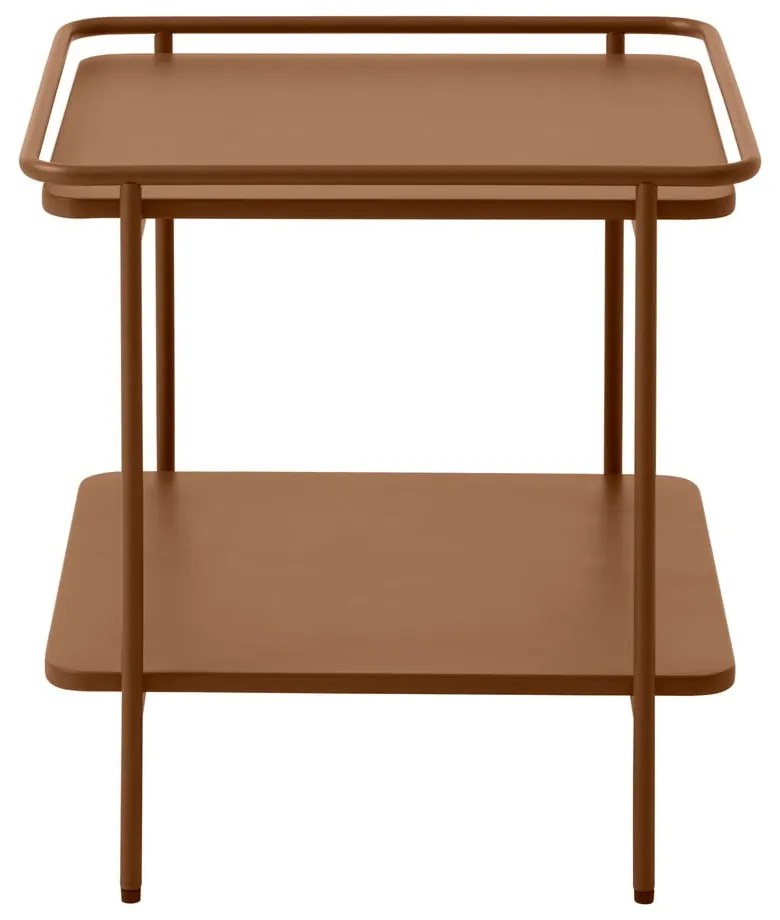 Fém tárolóasztal 45x45 cm Yuba – Unique Furniture
