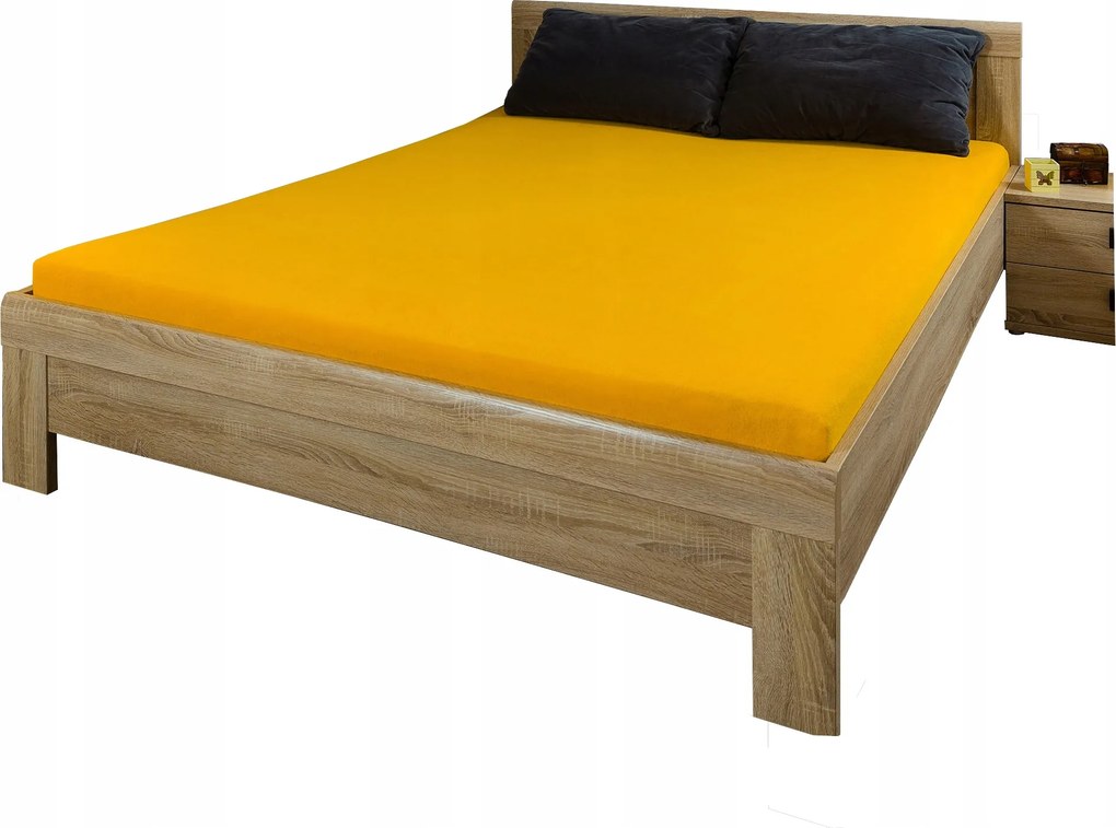 Gumis frottír lepedő 80x200x8 35 szín