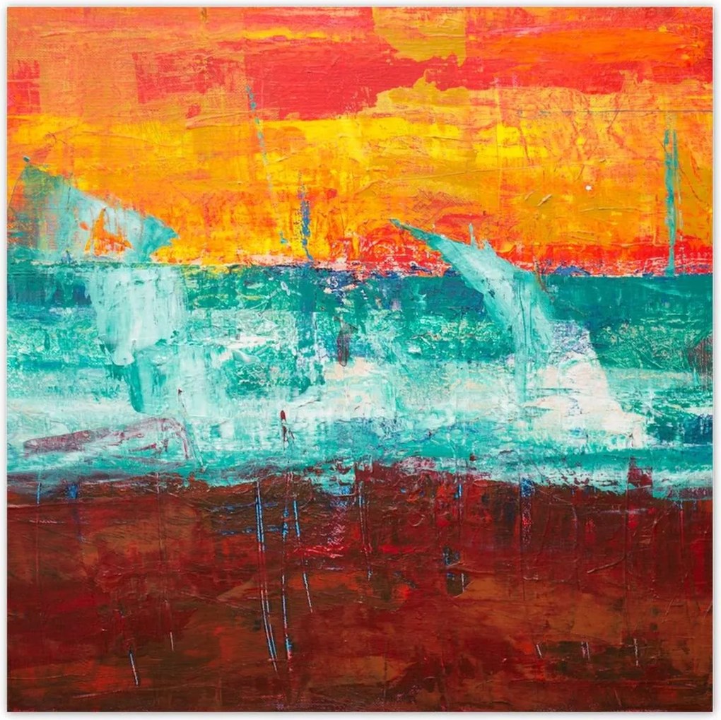 Poszterek 140x140 Absztrakt Bertha