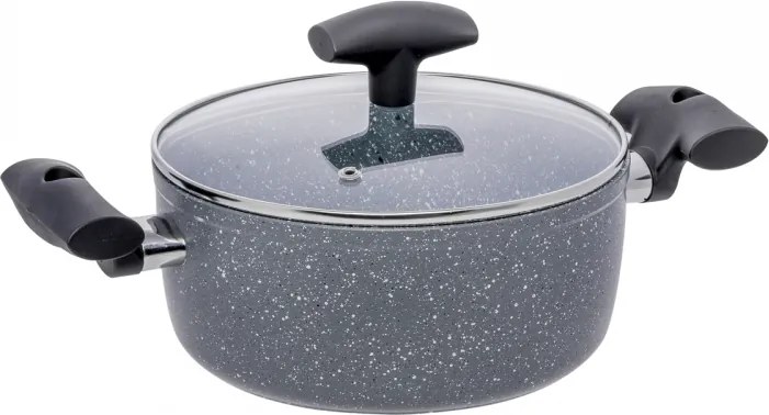 Lunasol - Edény üveg fedéllel 20cm - Basic (601106)