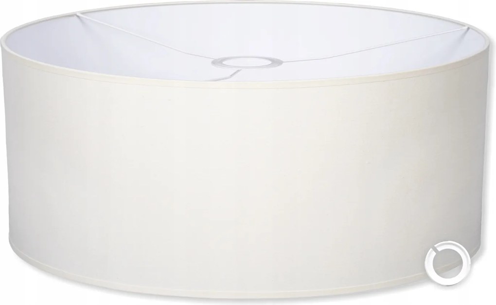 Lámpaernyő Ecru Henger Krémszínű 40 20 cm 20 méret 30 szín E27 E14 lámpabúra