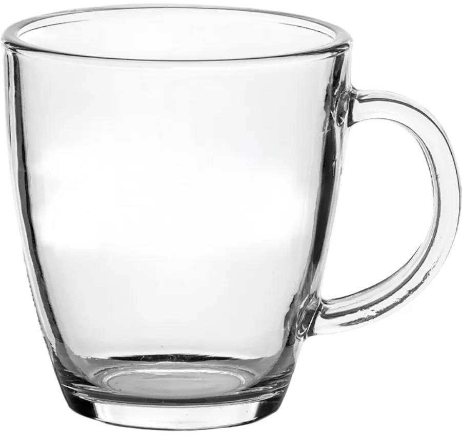 Florina Herbal üveg bögre készlet, 365 ml, 6 db