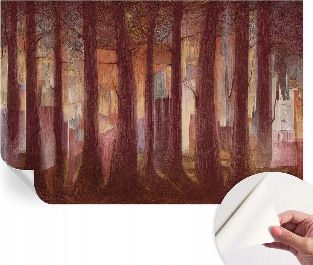 Modern öntapadós fali fotótapéta Rejtélyes tájkép 104x70 cm