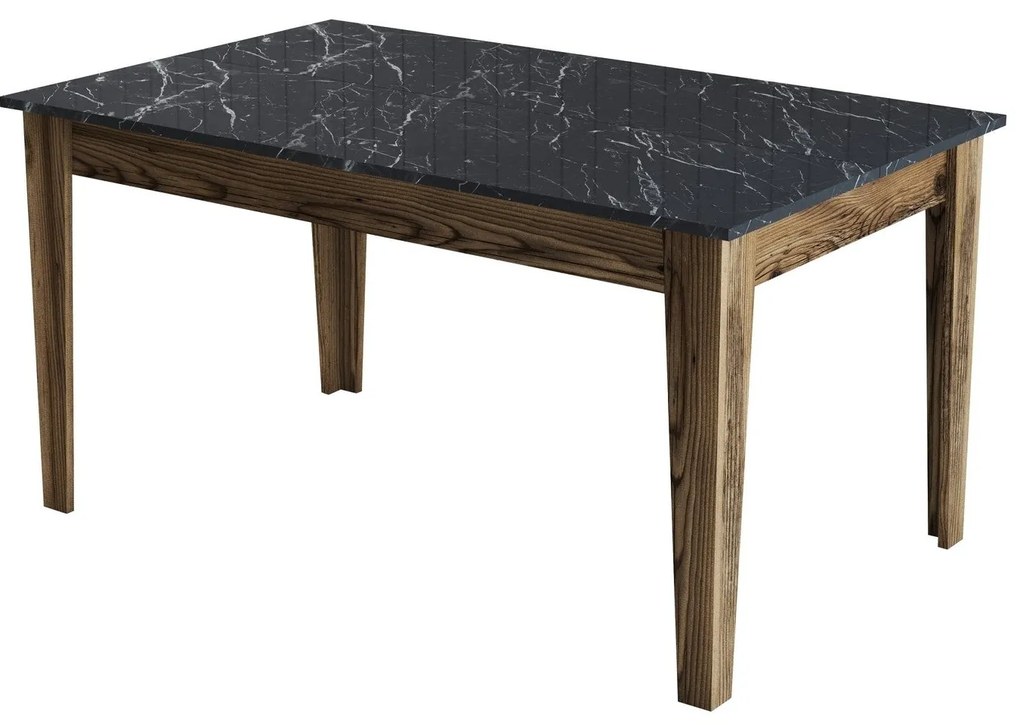 Étkező asztal Milan 518 - Walnut, Black