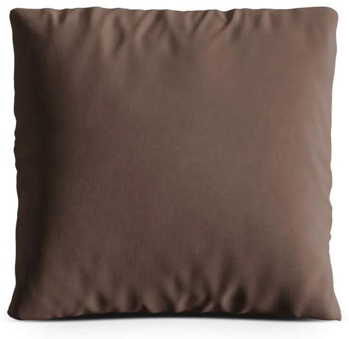 Barna bársony párna kanapéra Kemi – Cosmopolitan Design