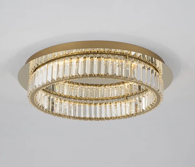 NOVA LUCE 9333080 AURELIA Kristály Mennyezeti Lámpa LED IP20