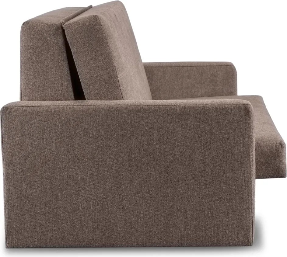 Kétszemélyes ágyazható kanapé bézs színben MILAN 2