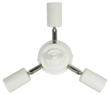 Duolla - Mennyezeti lámpa YUTE TRIO 3xE27/15W/230V átm. 60 cm barna/szürke/bézs