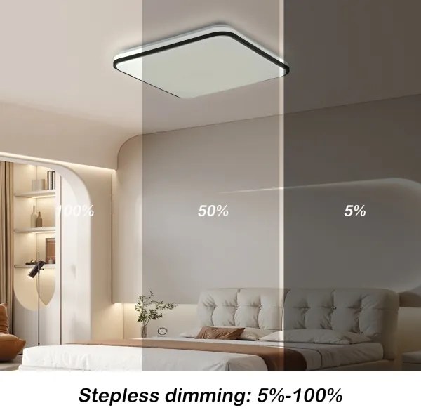 Brilagi - LED Dimmelhető lámpa SMART LED/28W/230V 40x40 cm Wi-Fi Tuya + távirányító
