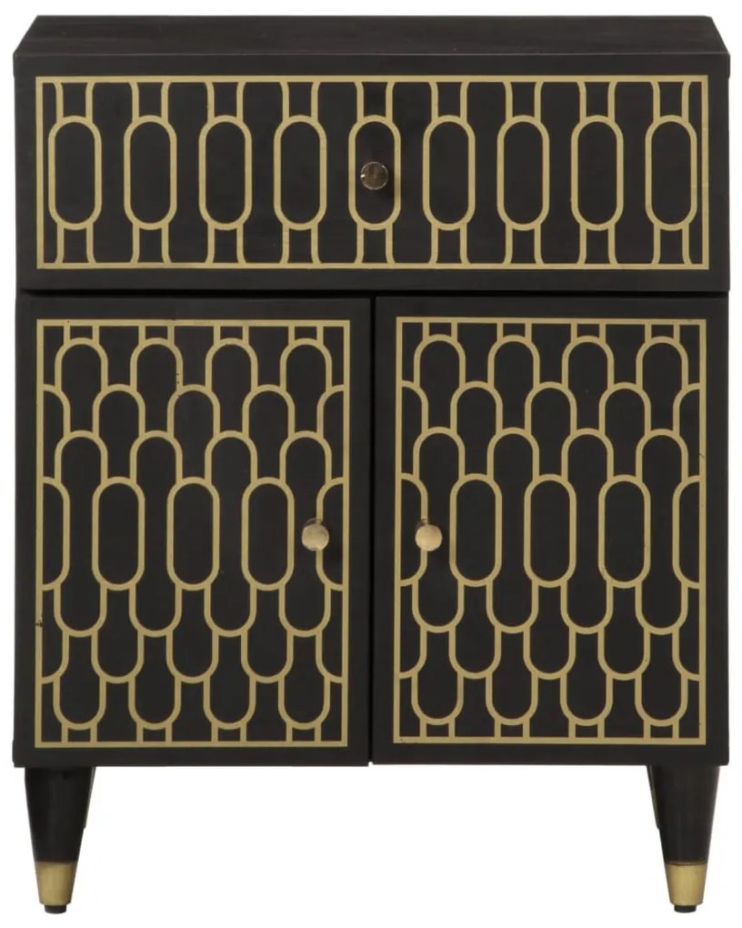 Tömör mangófa éjjeliszekrény 50 x 33 x 60 cm