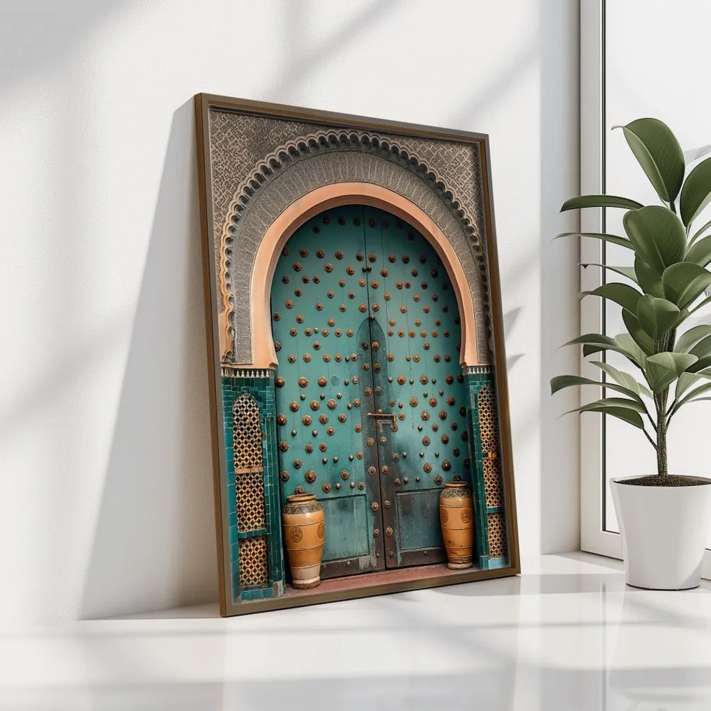 GE128-L keretezett MDF falikép, 35 x 47 cm