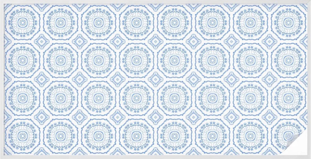 Tejfólia Ablak Védelem és Adatvédelem Virágos díszek 200x100