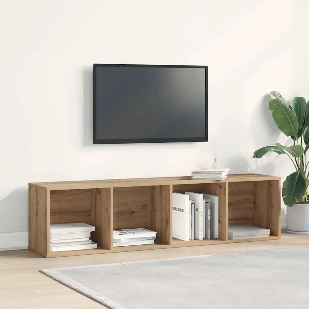 Könyvszekrény/TV szekrény régi fa 36x30x143cm gépelt fa