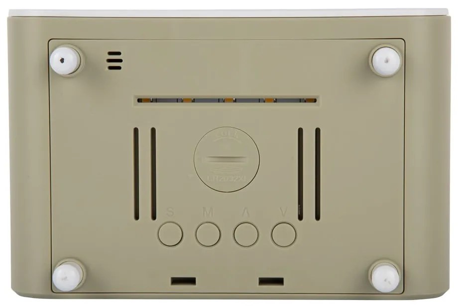 Digitális ébresztőóra vezeték nélküli töltővel Chunky LED – Karlsson