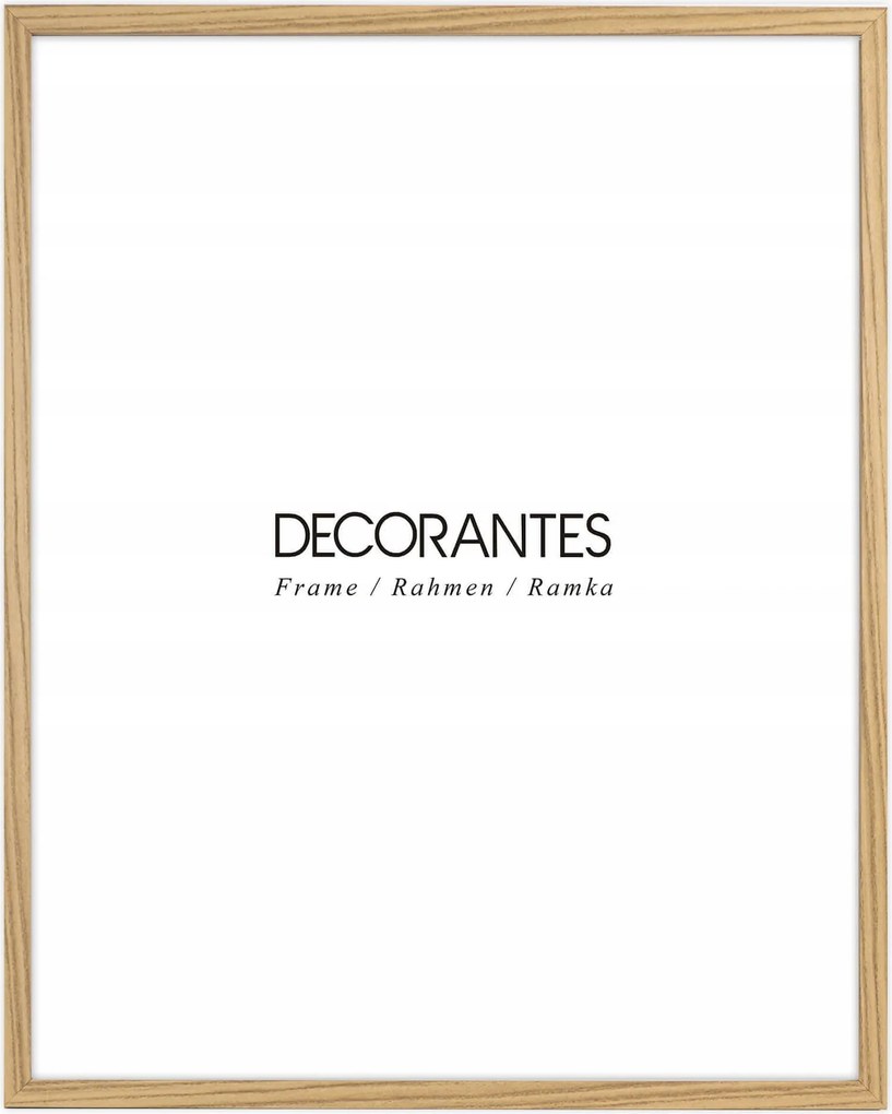 Barna képkeret 40x50 cm-es méretben Tölgy színben