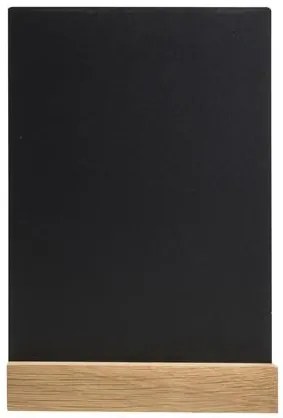 Krétatábla, álló, A5, menükhöz, EXACOMPTA, fekete (EX85240D)