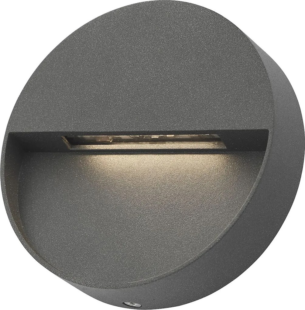 Dar lighting modern kültéri fali lámpa ugo szürke darugo2139 IP65