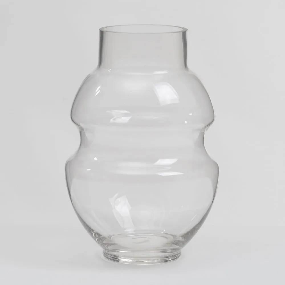 Üveg váza (magasság 25 cm) Clara – Casa Selección