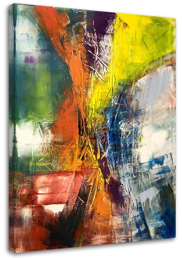 Gario Vászonkép Sok szín Méret: 60 x 90 cm