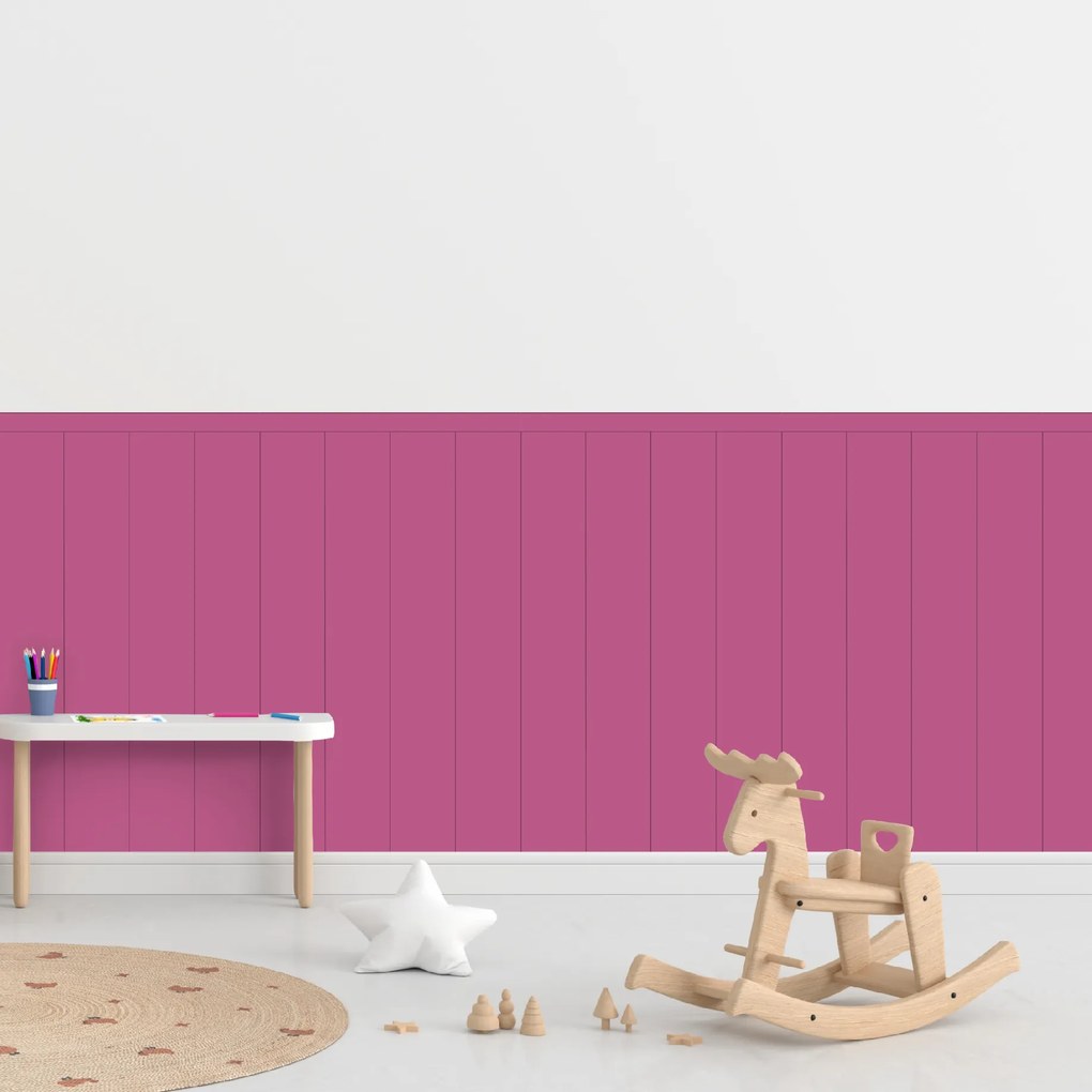 PIPPER. Textil öntapadó tapéta - Egy téglalap - Cukorka rózsaszín színű Méret: 60cm, Szín: Kombináció