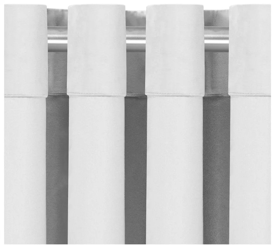 Antracitszürke függöny 200x270 cm Vila – Homede