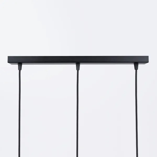 Sollux SL.1402 - Csillár zsinóron PRYSM 3xG9/8W/230V fekete