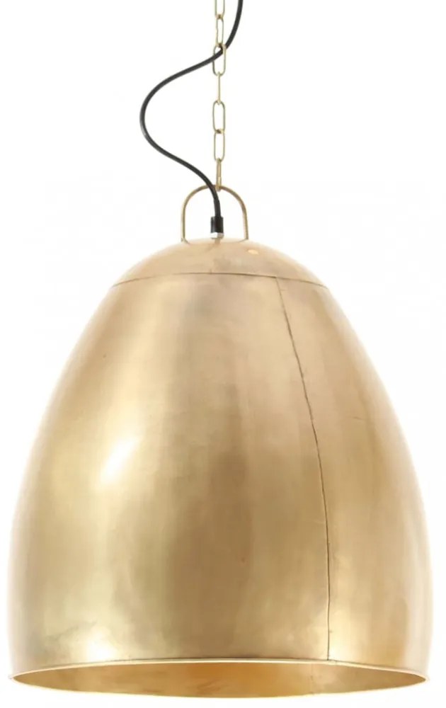 kerek sárgaréz ipari függőlámpa 25 W 42 cm E27