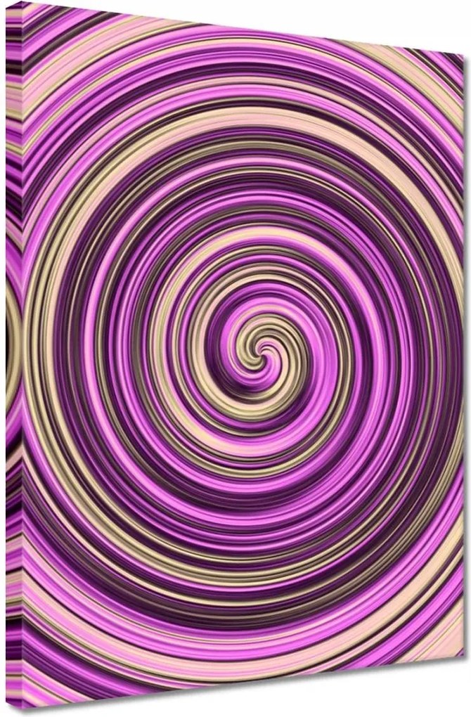 Vászonkép 30x40 Lila centrifuga és krém