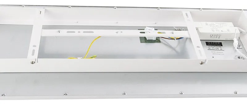 Modern mennyezeti lámpa acélból, beépített LED-del 80 cm - Liv