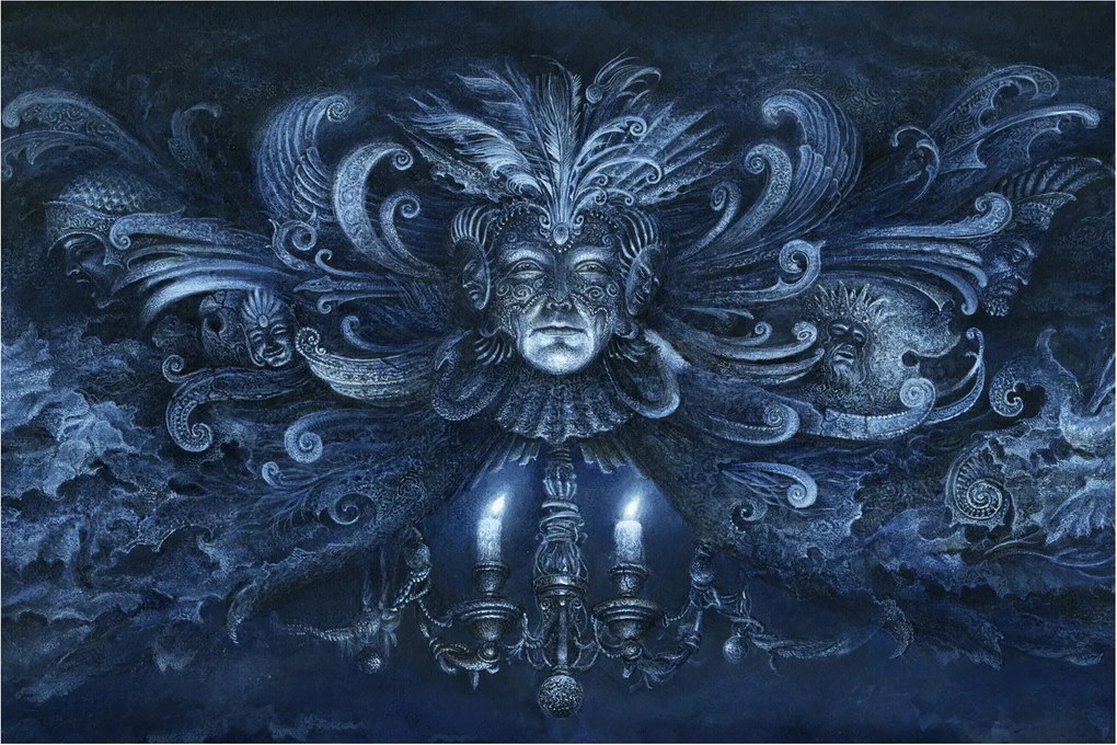 Kép - sötét barokk (90x60 cm)