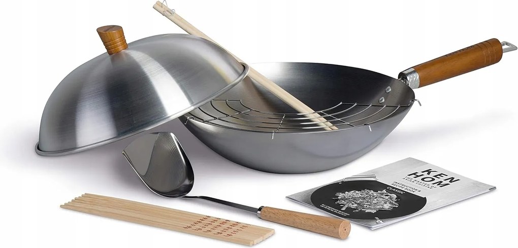 Wok Ken Hom Ázsiai Konyha Szett 32 CM