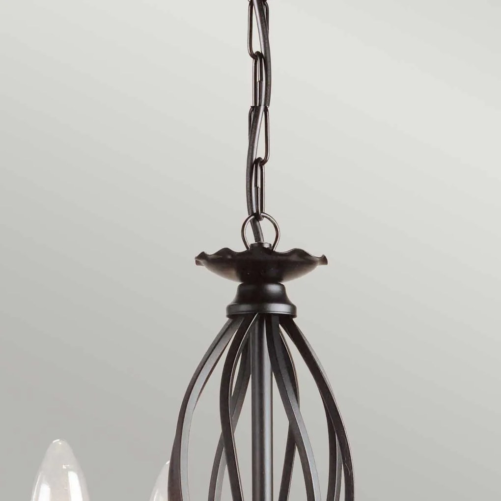 Elstead klasszikus csillár artisan fekete elsart3-black